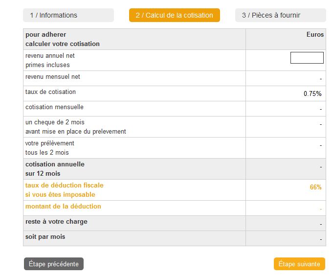 betor cotisation betor cotisation