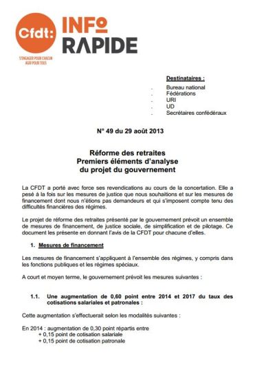 information rapide